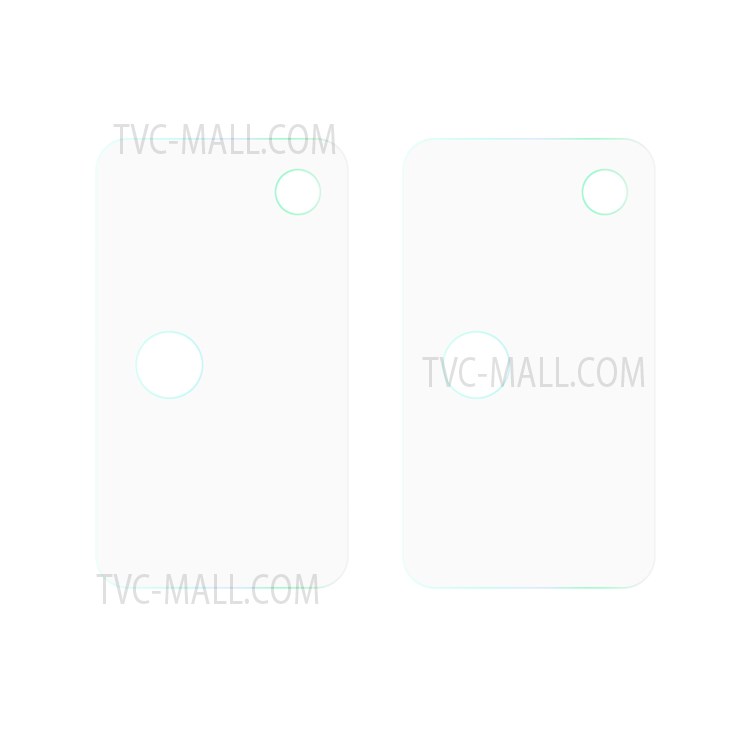 2Pcs/Set Straight Edges HD Camera Lens Protector Wear-resistant Tempered Glass Film for Honor X30 Max-2