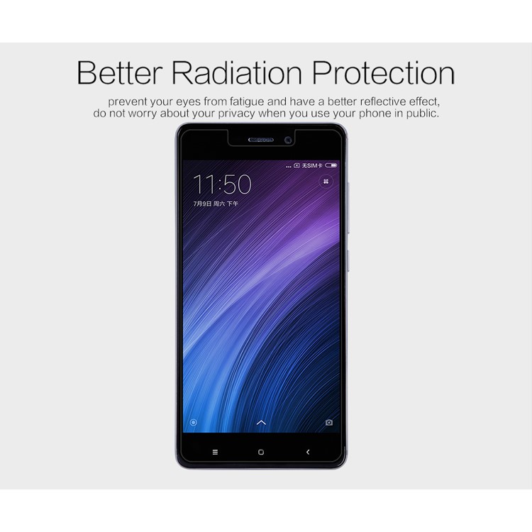 NILLKIN Matte Anti-scratch LCD Screen Guard Film for Xiaomi Redmi 4-3