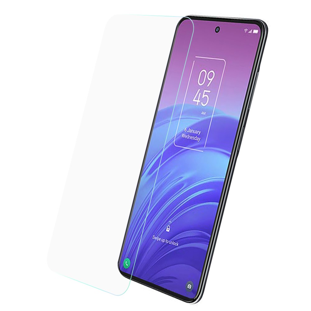 0.3mm Arc Edge Anti-broken Ultra Slim HD Smooth Touch Tempered Glass Film for TCL 20 L-1