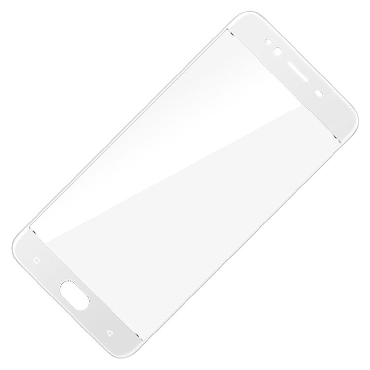 IMAK Anti-explosion Tempered Glass Film Screen Full Cover for Oppo R9s - White-2