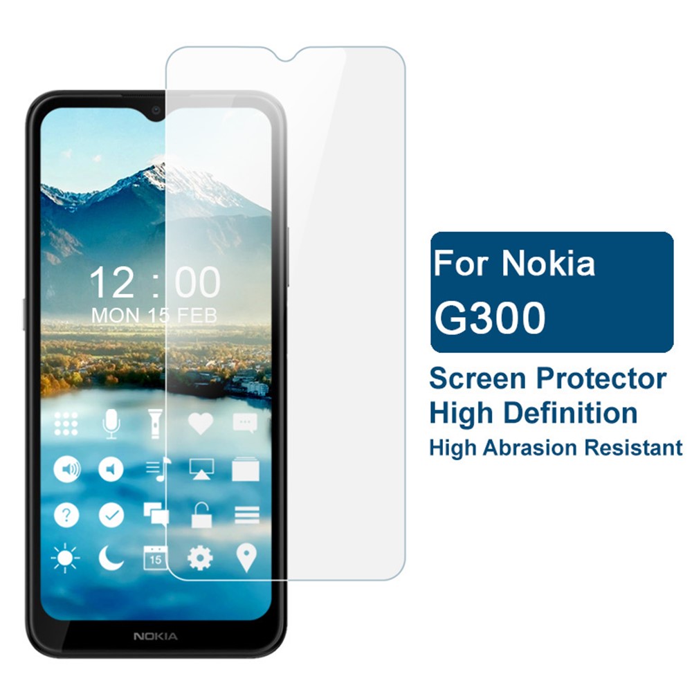 IMAK ARM Series Full Coverage Transparent Anti-explosion TPU Film Screen Protector for Nokia G300-2