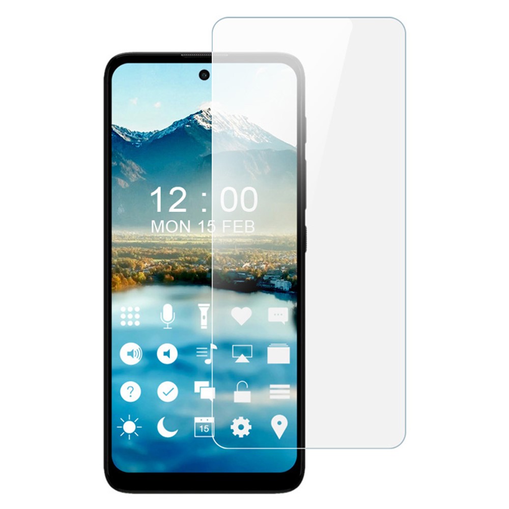 IMAK ARM Series HD Clarity Full Screen Explosion-roof Flexible Clear TPU Film for Motorola Moto E30 / Moto E40-1