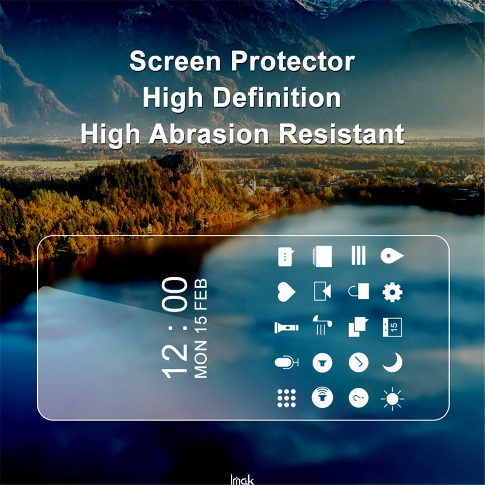 IMAK ARM Series HD Clarity Full Screen Explosion-roof Flexible Clear TPU Film for Motorola Moto E30 / Moto E40-2