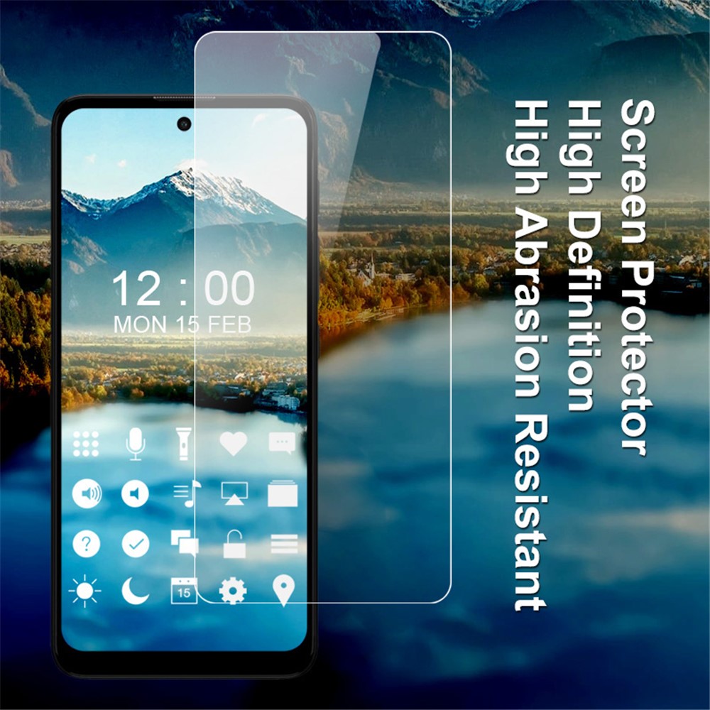 IMAK ARM Series HD Clarity Full Screen Explosion-roof Flexible Clear TPU Film for Motorola Moto E30 / Moto E40-3