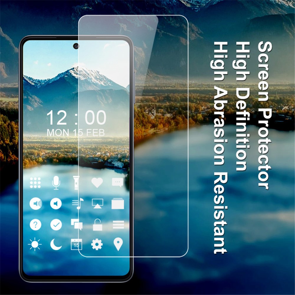 IMAK ARM Series HD Clear Explosion-roof Complete Covering TPU Screen Protector for Samsung Galaxy M52 5G-3