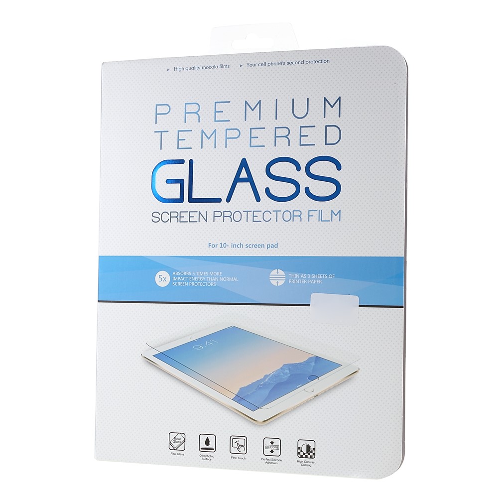 0.3pm Thick Full Glue Anti-scratch Hard Tempered Glass Screen Protector for Realme Pad 10.4''-10
