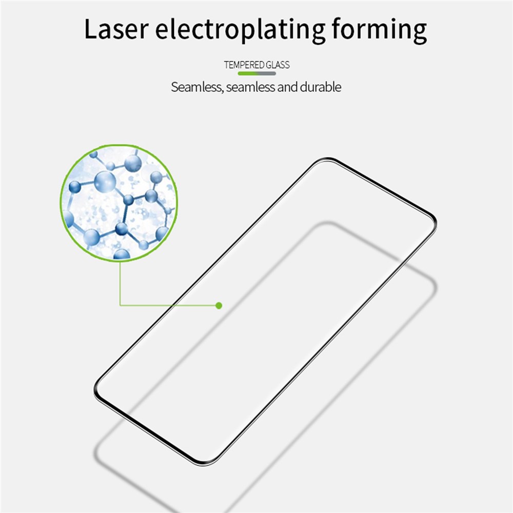PINWUYO Anti-scratch HD Hot Bending 3D Curved Full Size Full Glue Clear Tempered Glass Screen Protector for Xiaomi Mix 4-8
