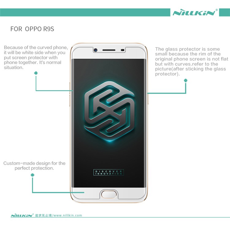 NILLKIN for Oppo R9s Anti-fingerprint Ultra Clear Screen Protector Film-6