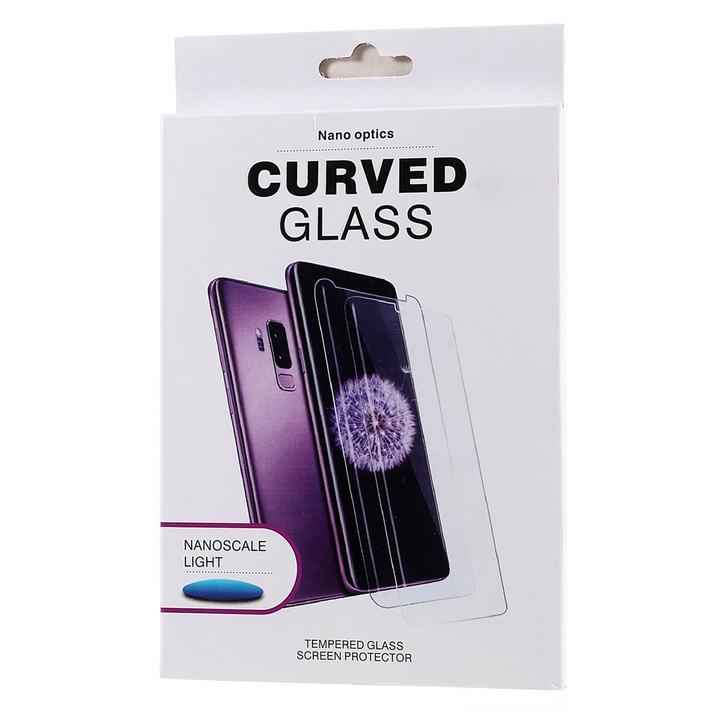 уф -жидкость Super Clear No Bubbles Tremed Glass Screen Plant Plant Для Samsung Galaxy S22+ 5G