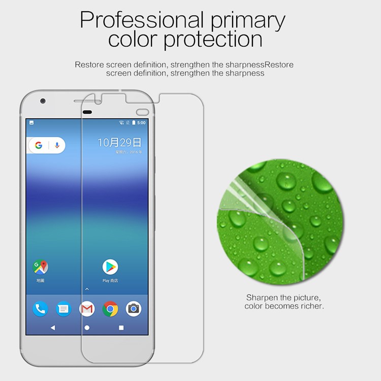 NILLKIN Anti-fingerprint HD Clear Screen Protector for Google Pixel-2