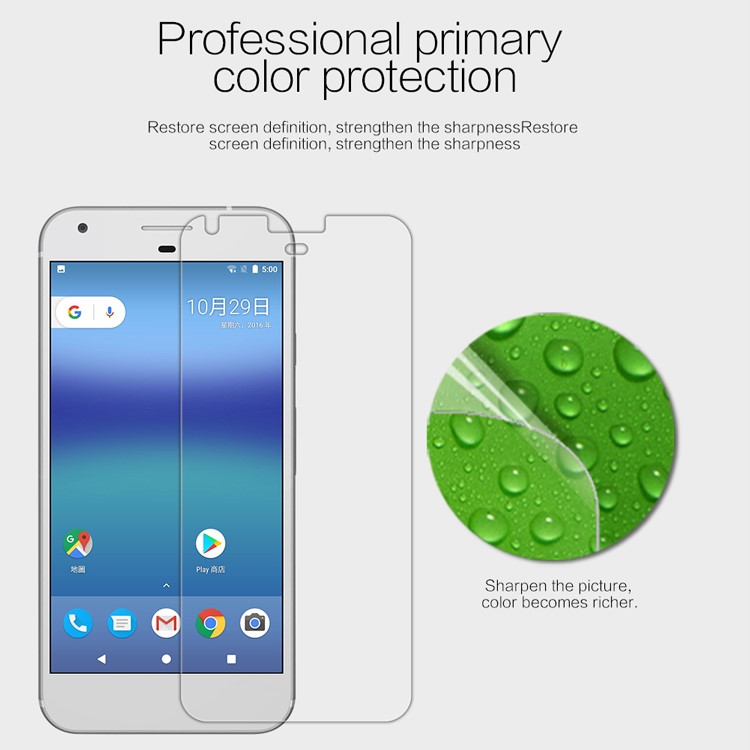 NILLKIN for Google Pixel XL Anti-fingerprint Crystal Clear Screen Film Protector-2