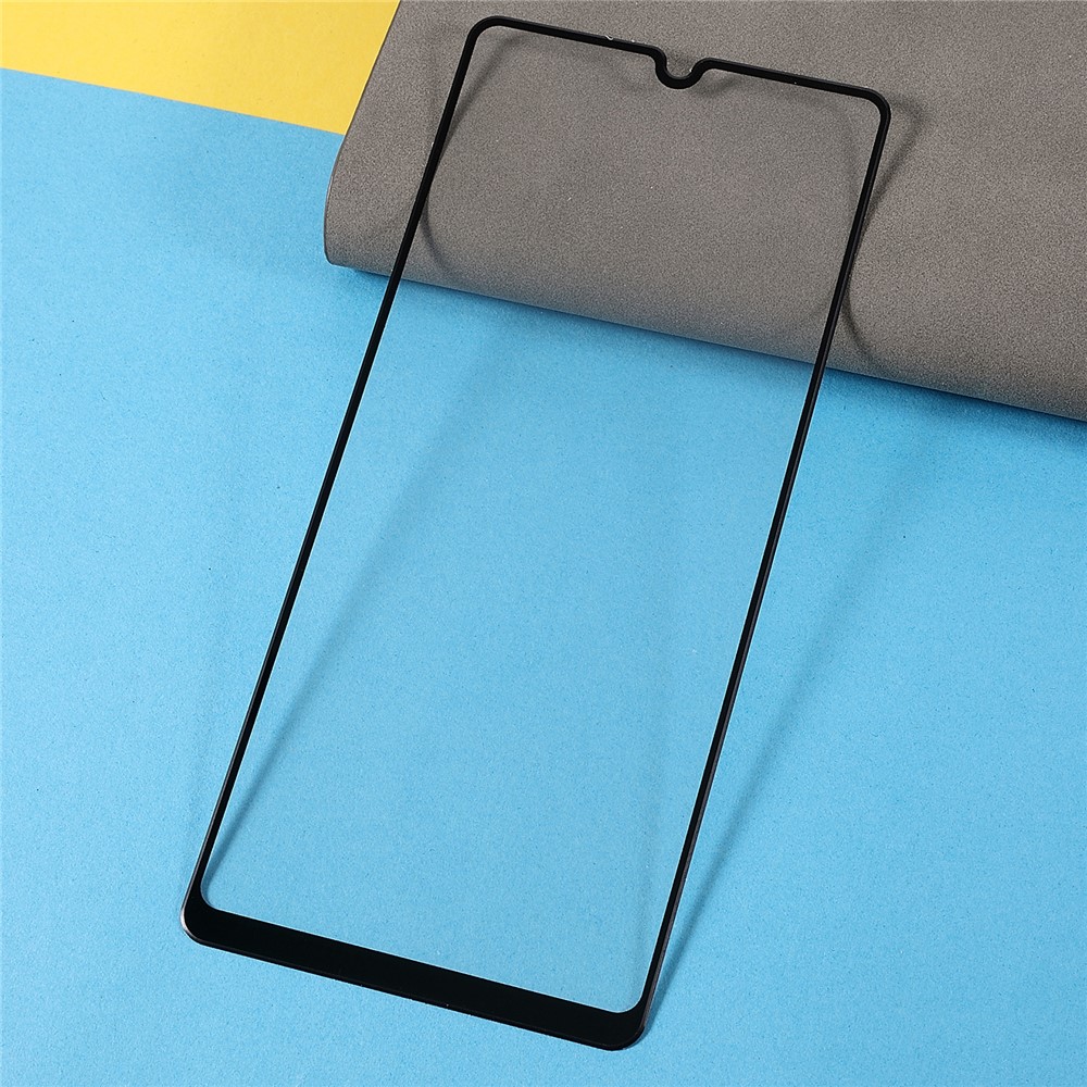 RURIHAI Anti-shock Fingerprint-proof Full Glue HD Clear PMMA Screen Protector for Samsung Galaxy A42 5G/A12-4