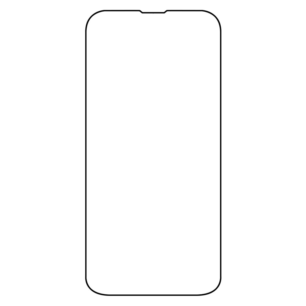 RURIHAI HD Clear Complete Covering Anti-shock PMMA Film Screen Protector for iPhone 13 Pro Max 6.7 inch-2