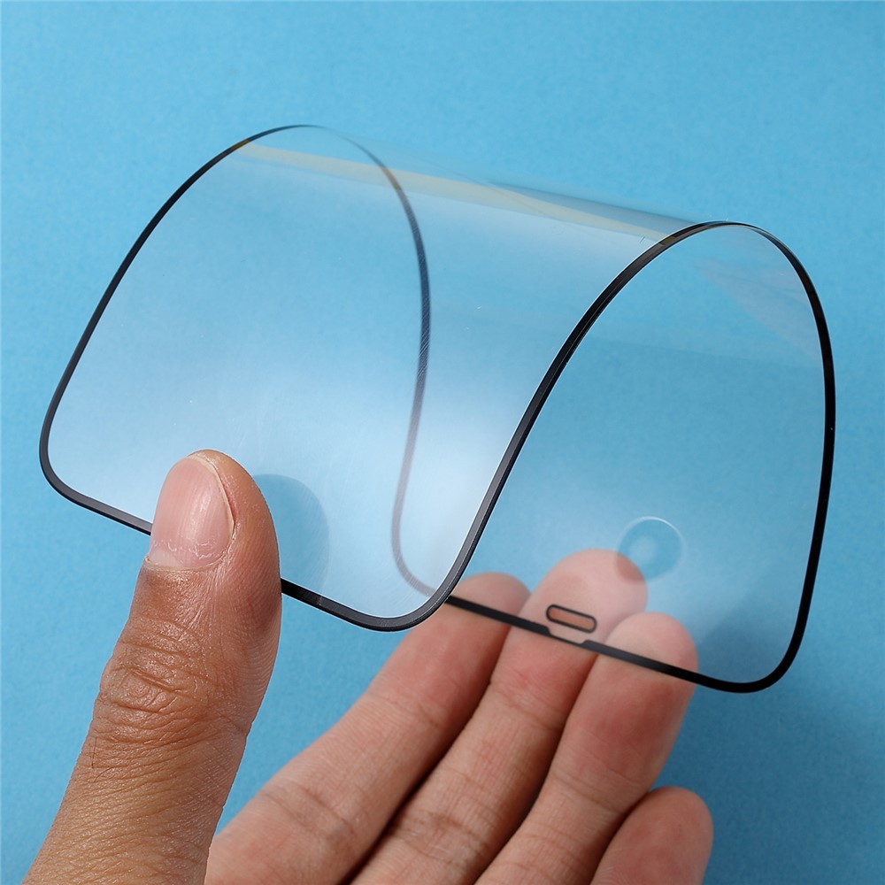 RURIHAI Full Glue Full Coverage Ultra Clear PMMA Bendable Screen Protector for iPhone 12 Pro Max 6.7 inch-7