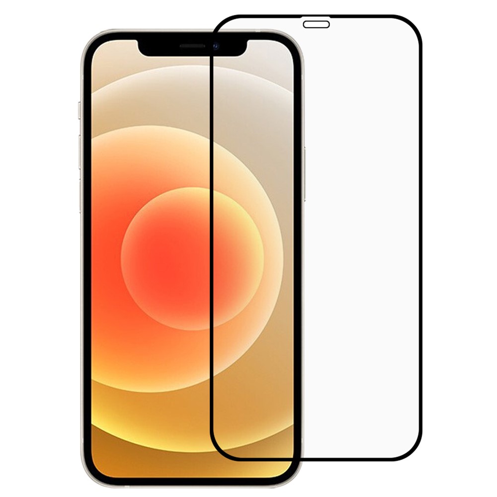 RURIHAI Fingerprint-proof Full Glue Full Coverage PMMA Film Screen Protector for iPhone 12 mini 5.4 inch-1
