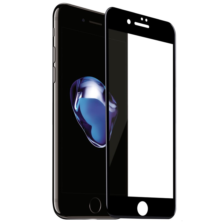 MOMAX 0.3mm 3D Full Cover Anti-explosion Tempered Glass Film for Apple iPhone 7 2016 - Black-2