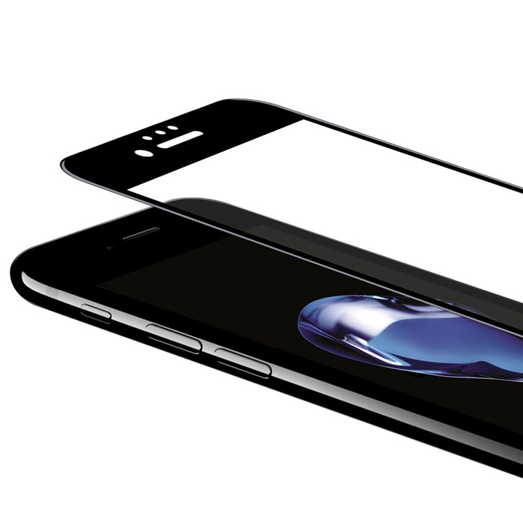 MOMAX 0.3mm 3D Full Cover Anti-explosion Tempered Glass Film for Apple iPhone 7 2016 - Black-4