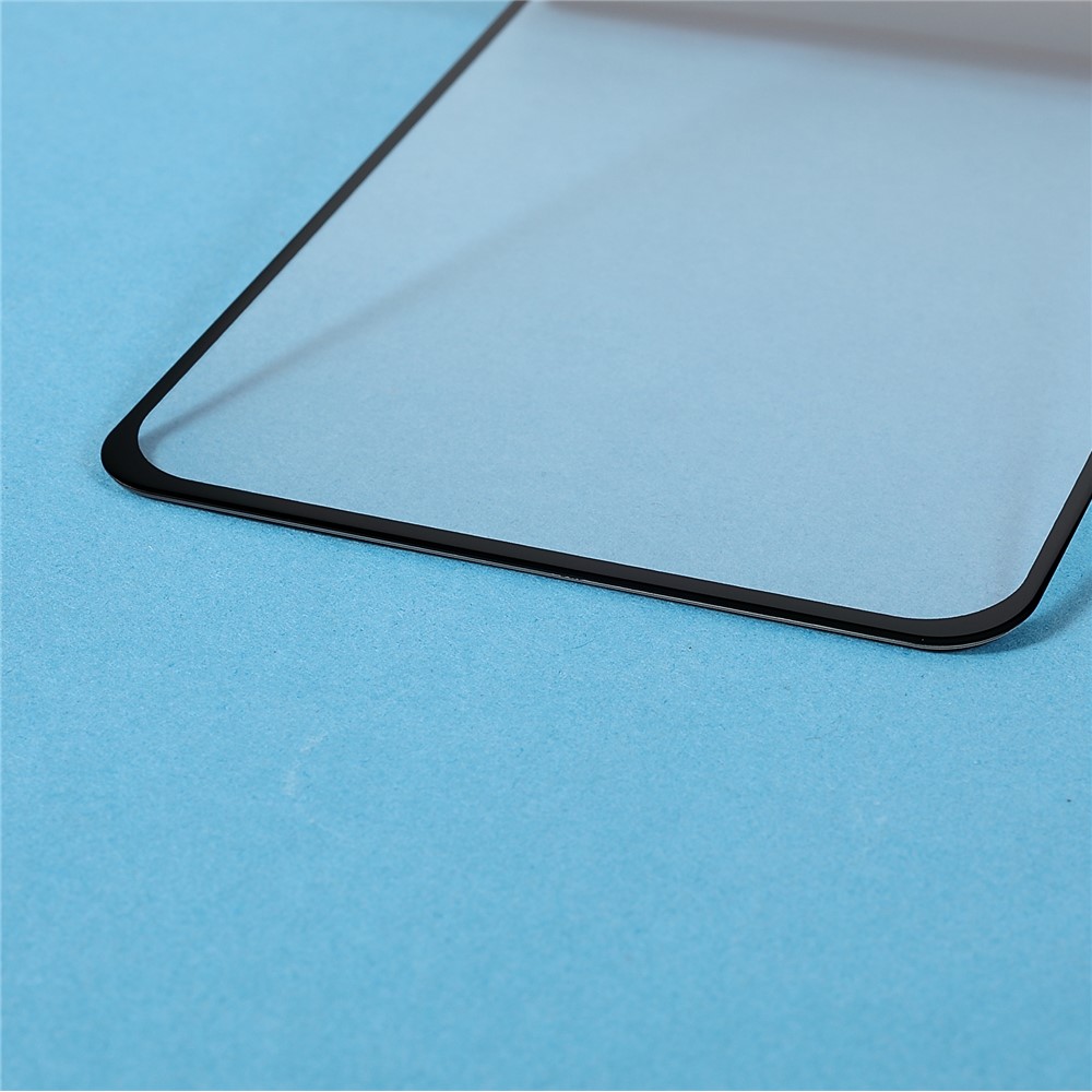 RURIHAI Secondary Hardening Tempered Glass Screen Film 0.26mm Full Glue 2.5D Anti-Scratch Screen Protector for Oppo Reno7 5G-5