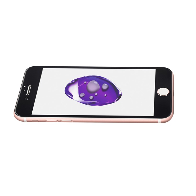 3D Curved Tempered Glass Screen Film Full Cover 0.3mm for iPhone 7 Plus 5.5 Inch - Black-4
