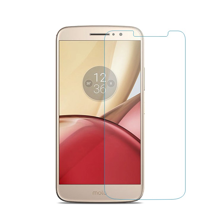 0.3mm Tempered Glass Film Screen Protector Arc Edge for Motorola Moto M-1