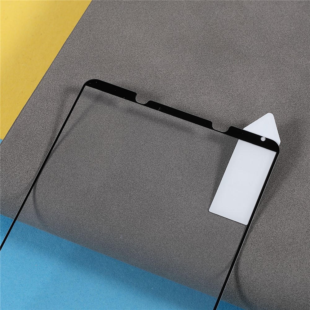 RURIHAI 2.5D HD Clear Full Glue Full Coverage Secondary Hardening High Aluminum-silicon Tempered Glass Screen Protector for Sony Xperia Pro-I-4