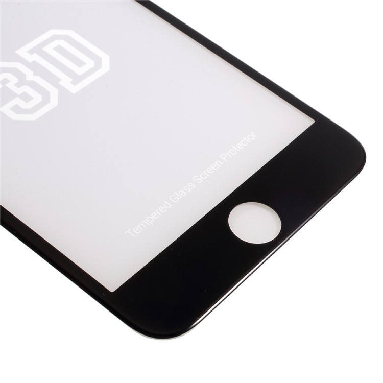 COOYEE 3D Full Covering Tempered Glass Screen Protector for iPhone 7 Plus 0.26mm Arc Edge - Black-5