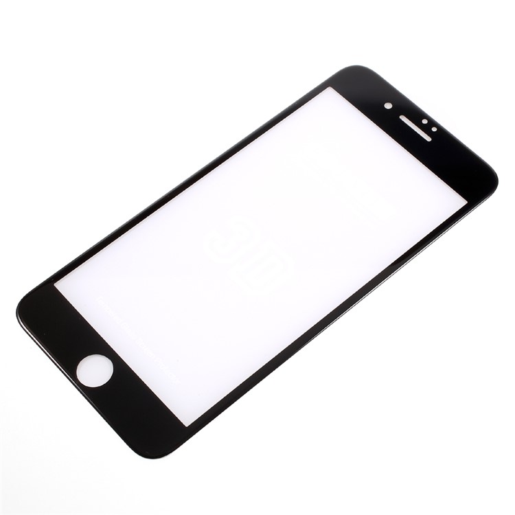 COOYEE 3D Full Covering Tempered Glass Screen Protector for iPhone 7 Plus 0.26mm Arc Edge - Black-6