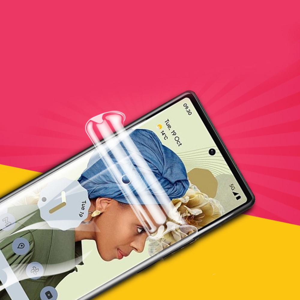 Ultra-Thin HD Full Coverage Self-Healing TPU Film Anti-Fingerprint Screen Protector for Google Pixel 6a-2
