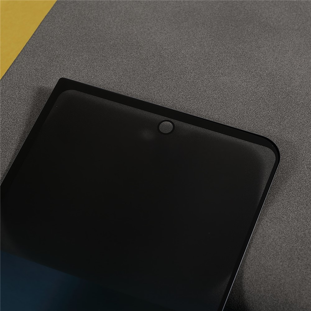 Anti-peep Flue Glue Tempered Glass Front Screen Protector + Full Glue Clear TPU Film + Full Glue Glass Phone Back Protector for Samsung Galaxy Z Fold3 5G-5