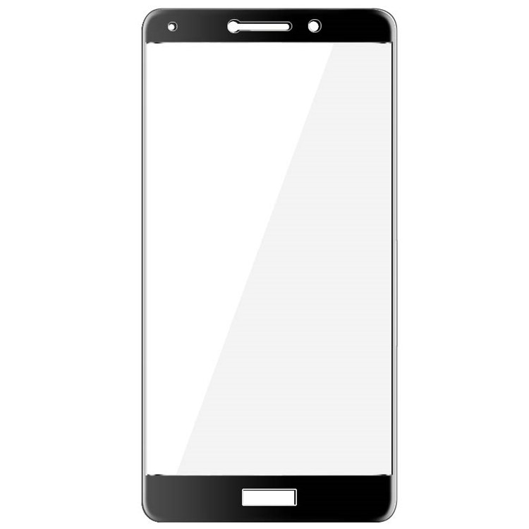 IMAK Full Cover Tempered Glass Screen Protector for Huawei Honor 6x (2016) - Black-2