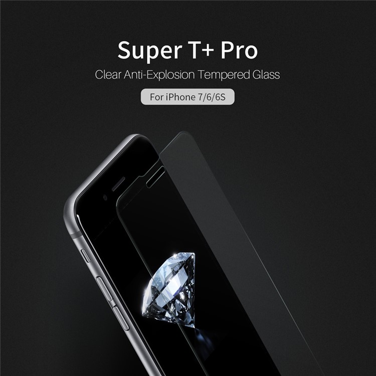 

NILLKIN Супер T + Pro HD Прозрачная Закаленная Стеклянная Пленка Для Экрана Для Iphone 8/7 4,7 Дюйма, iPhone 8