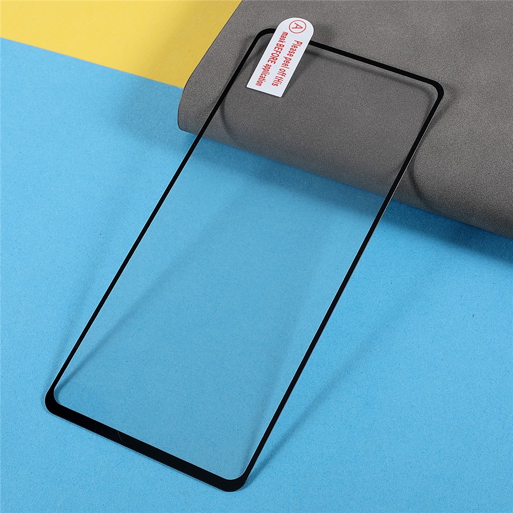 Silk Printing High Clarify Full Cover Full Glue Anti-Scratch Bubble Free Tempered Glass Film for Samsung Galaxy A53 5G-6