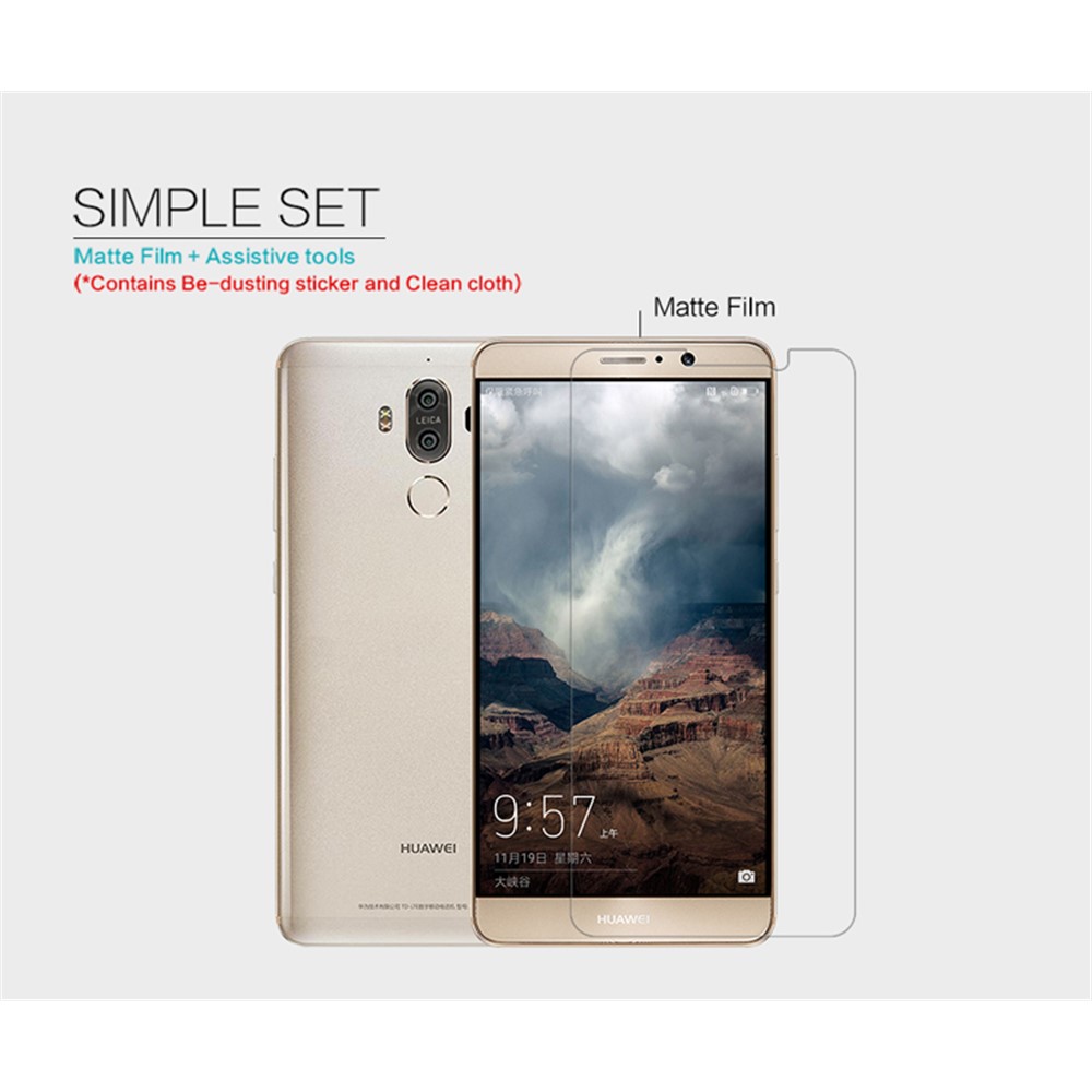 NILLKIN Matte Anti-scratch LCD Screen Guard Film for Huawei Mate 9-5