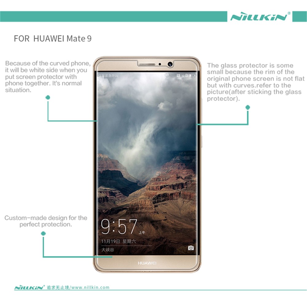 NILLKIN Matte Anti-scratch LCD Screen Guard Film for Huawei Mate 9-6