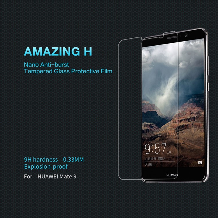 NILLKIN Amazing H for Huawei Mate 9 Tempered Glass Screen Film Protector Anti-explosion-1