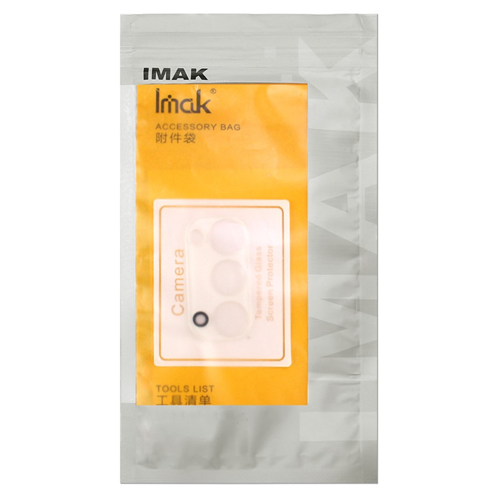 IMAK B Series Full Cover HD Clear Tempered Glass Camera Lens Film + Lens Cap for iPhone 13 Pro 6.1 inch/13 Pro Max 6.7 inch-6