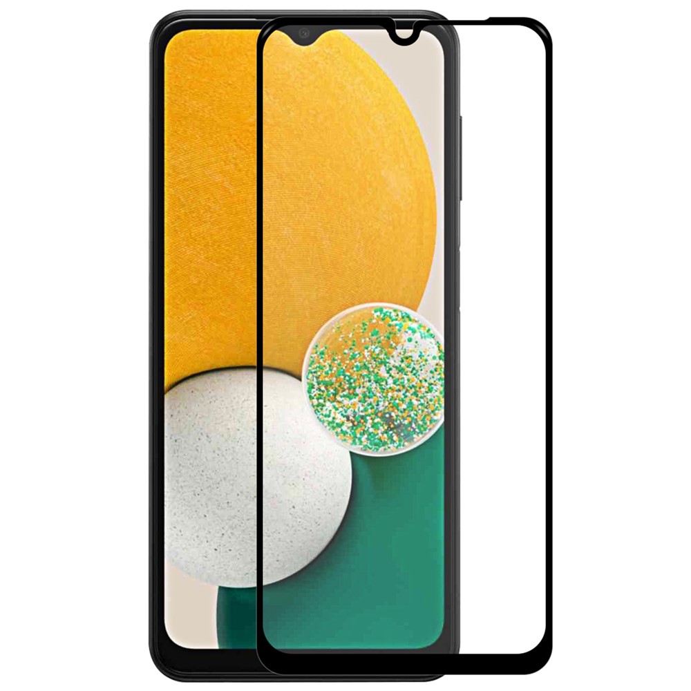 HAT PRINCE 9H Hardness Screen Protector 0.26mm 2.5D Arc Edge Full Glue Full Size Tempered Glass Screen Film for Samsung Galaxy A13 5G-1