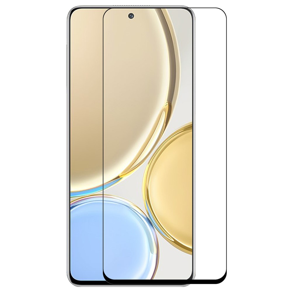 HAT PRINCE 0.26mm 2.5D Arc Edge Full Glue Full Size Tempered Glass 9H Hardness Screen Protector for Honor X30-1