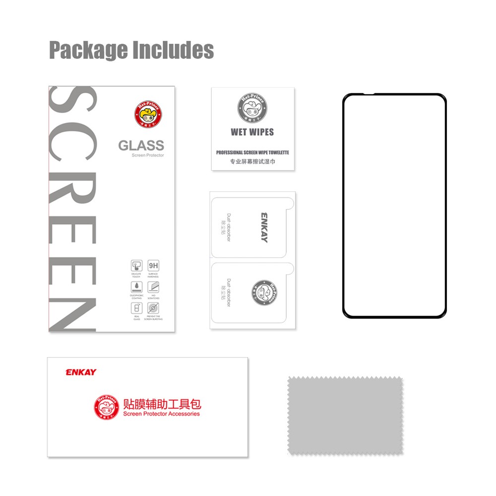 HAT PRINCE 0.26mm 9H Hardness Full Cover Tempered Glass 2.5D Arc Edge Full Glue Screen Protector for Motorola Edge X30-8