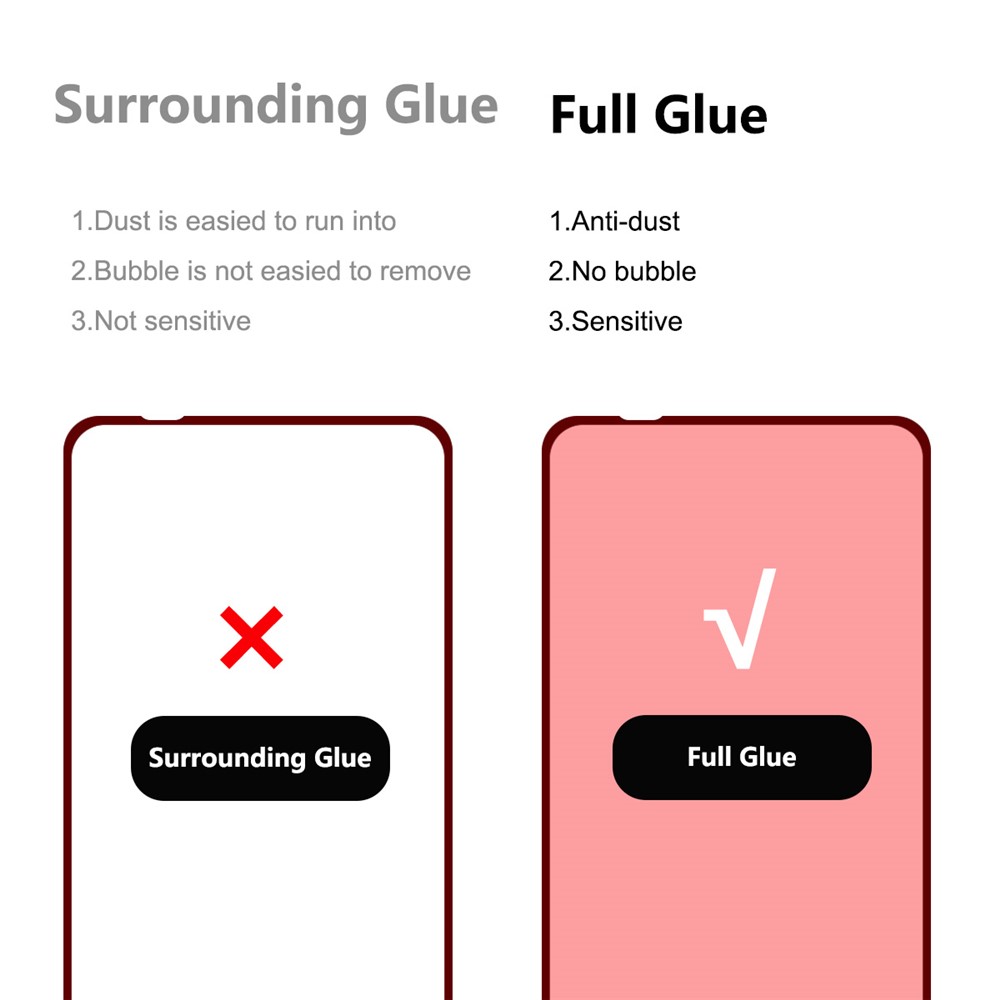 HAT PRINCE 2Pcs/Set 0.26mm 9H 2.5D Arc Edge Tempered Glass HD Clear Full Glue Screen Protector for Motorola Edge X30-3