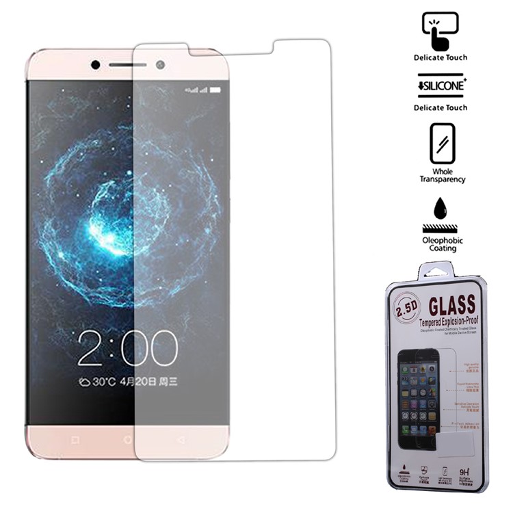 0.25mm Tempered Glass Screen Protector Guard for LeEco Le Pro3 (Arc Edge)-1