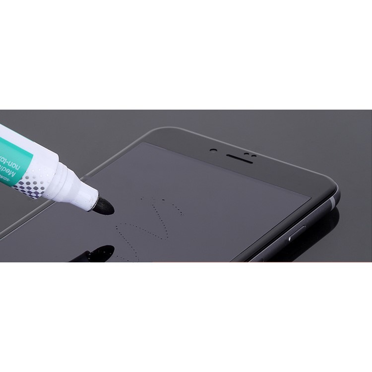 ROCK for iPhone 7 Anti-blue-ray Anti-glare Full Cover Tempered Glass Screen Protector - Black-7