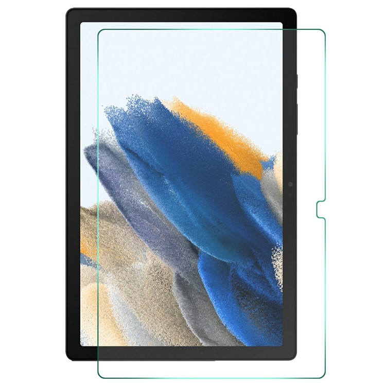 Hat Prince Для Samsung Galaxy Tab A8 10.5 (2021) HD Без Пузырька 2.5D ARC Край Полный Экран Полный Клей 9H Твердость 0.33 Мм Закаленное Стекло Экрана Защитная Пленка