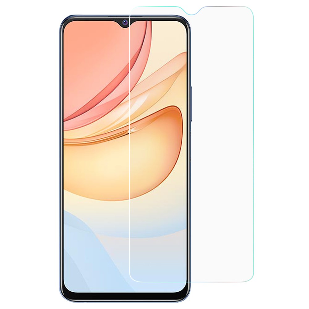 For vivo Y33 0.3mm Arc Edge Screen Protector Guard Ultra Clear Shatter-proof Tempered Glass Film-1