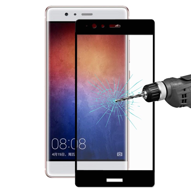 

HAT PRINCE 0.26mm 2.5D Закаленное Стекло Для Экрана С Полным Покрытием Для Huawei P9 Plus - Черный, Huawei P9 Plus