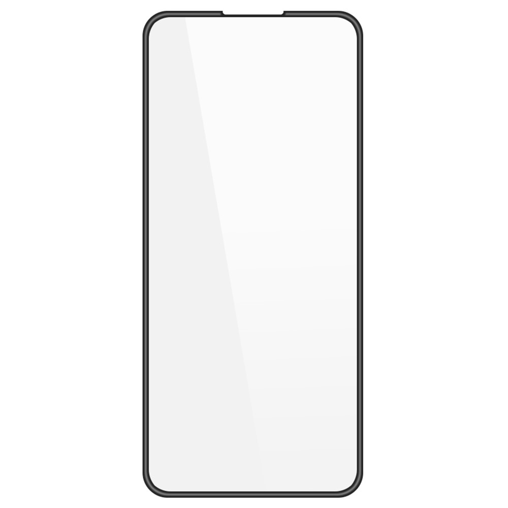 AMORUS 2Pcs/Pack Ultra Clear Double Defense Tempered Glass Film for Realme 9i, Silk Printing HD Clear Full Glue Full Screen Protector - Black-8