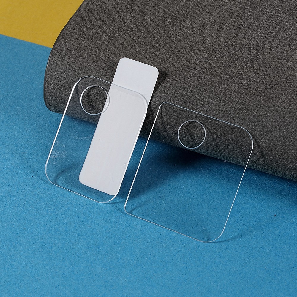 For Oppo Reno7 Pro 5G 2Pcs 2.5D Arc Edge Ultra Clear Lens Film Tempered Glass Silk Printing Camera Lens Protector-5