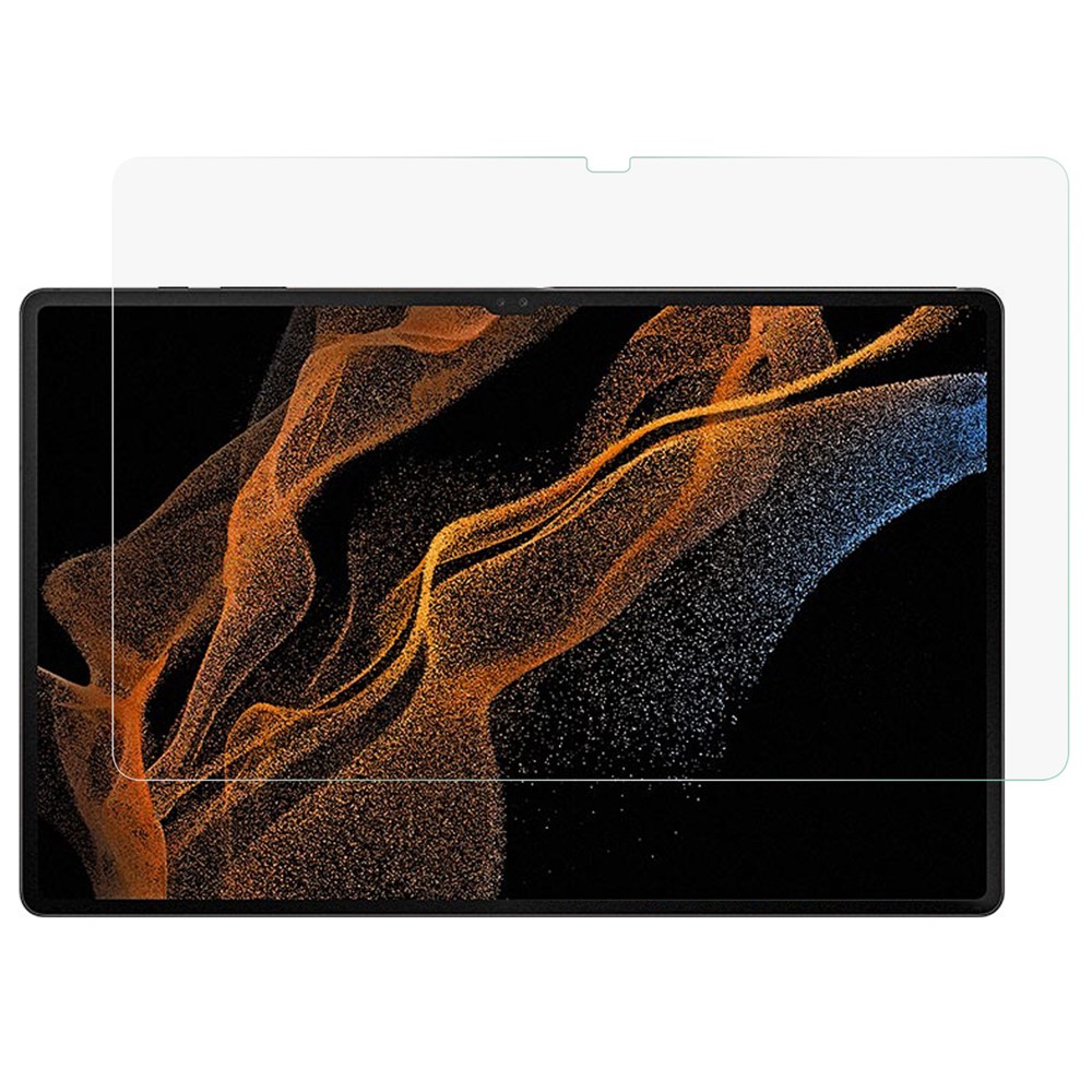 For Samsung Galaxy Tab S8 Ultra 0.3pm Full Coverage Anti-explosion Full Glue Clear Tempered Glass Screen Protector-1