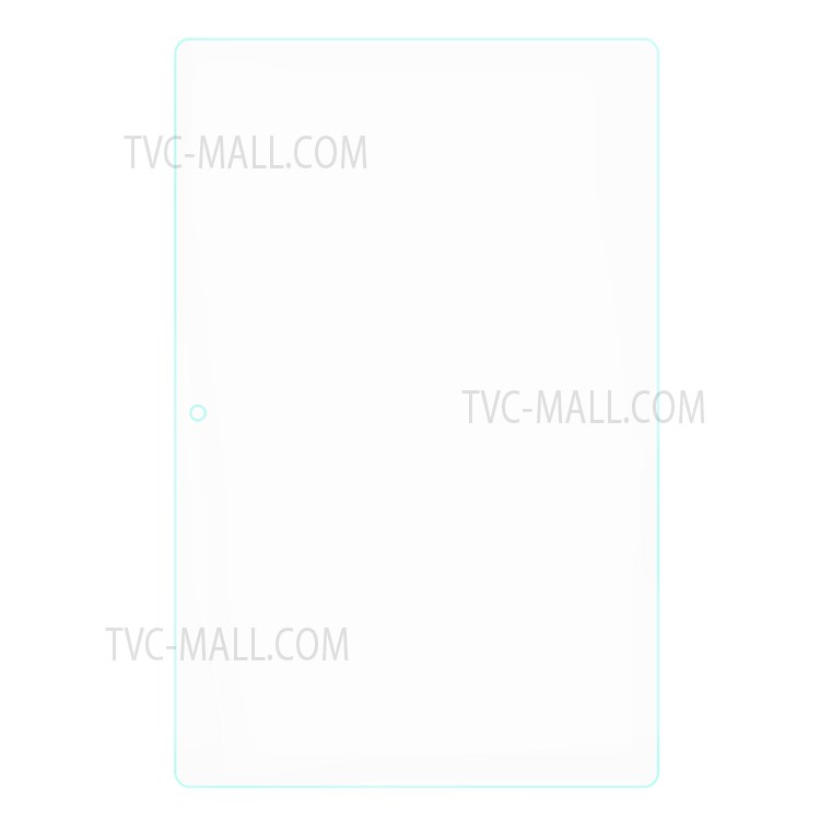 For TCL Tab 10L Ultra Clear 0.3mm Complete Covering Straight Edge Anti-broken Tempered Glass Screen Film-2