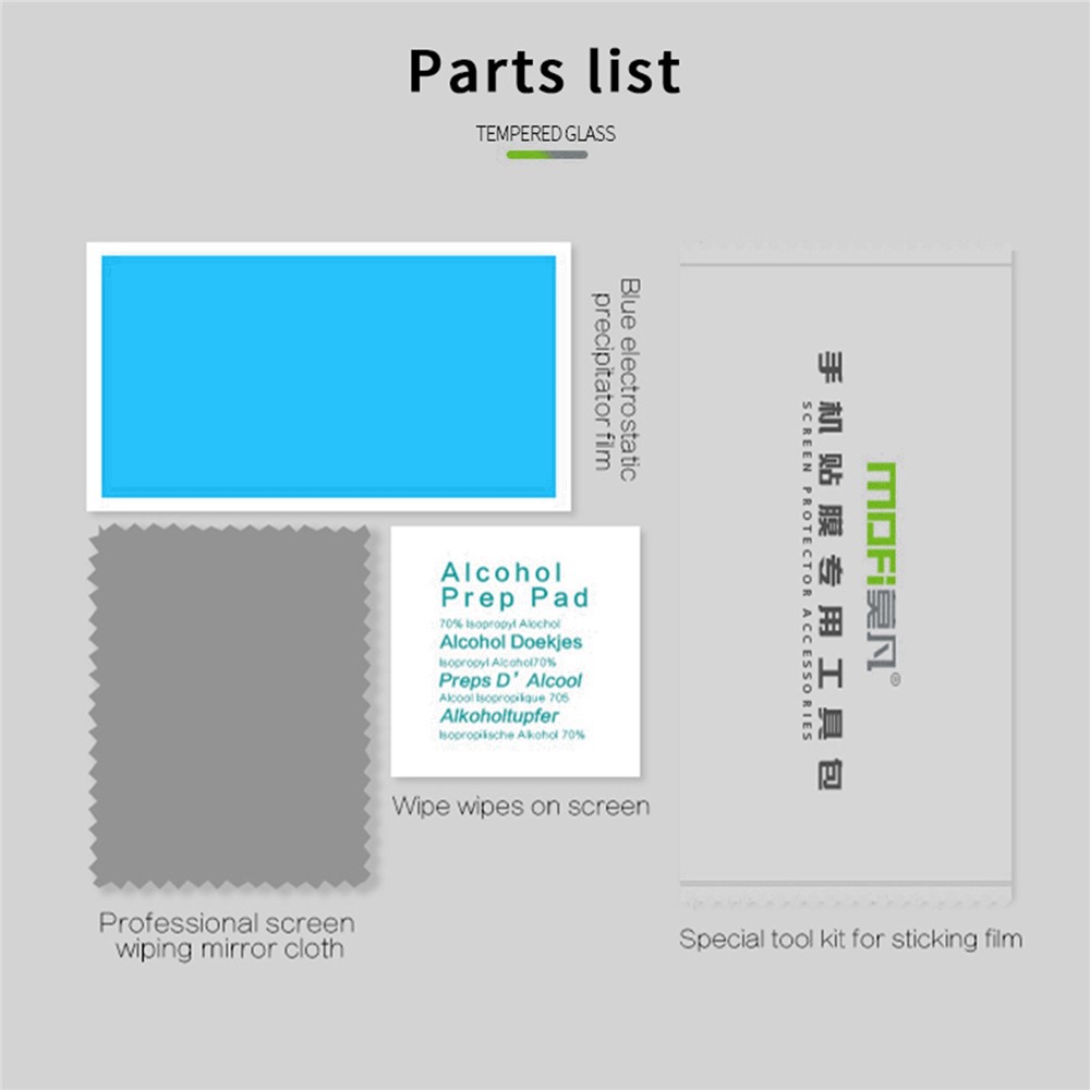 MOFI JK Tempered Glass Film Series-1 for Xiaomi Redmi 10A Full Glue Ultra Clear Full Screen Protector-9